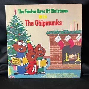 COPY - 1980 Vintage The Chipmunks - Twelve Days of Christmas on Vinyl!